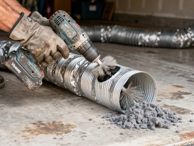 Professional duct cleaning by Madison Dryer Vent Cleaning in Madison